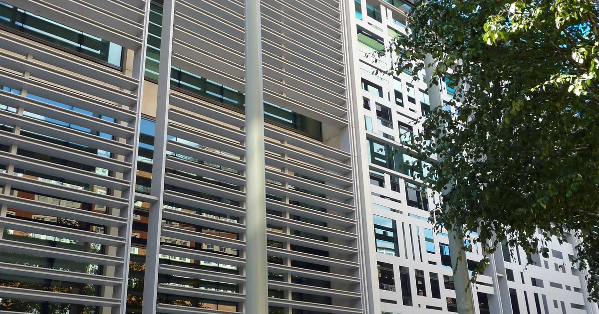 2 Marsham Street, London, headquarters of the Ministry of Housing, Communities and Local Government.