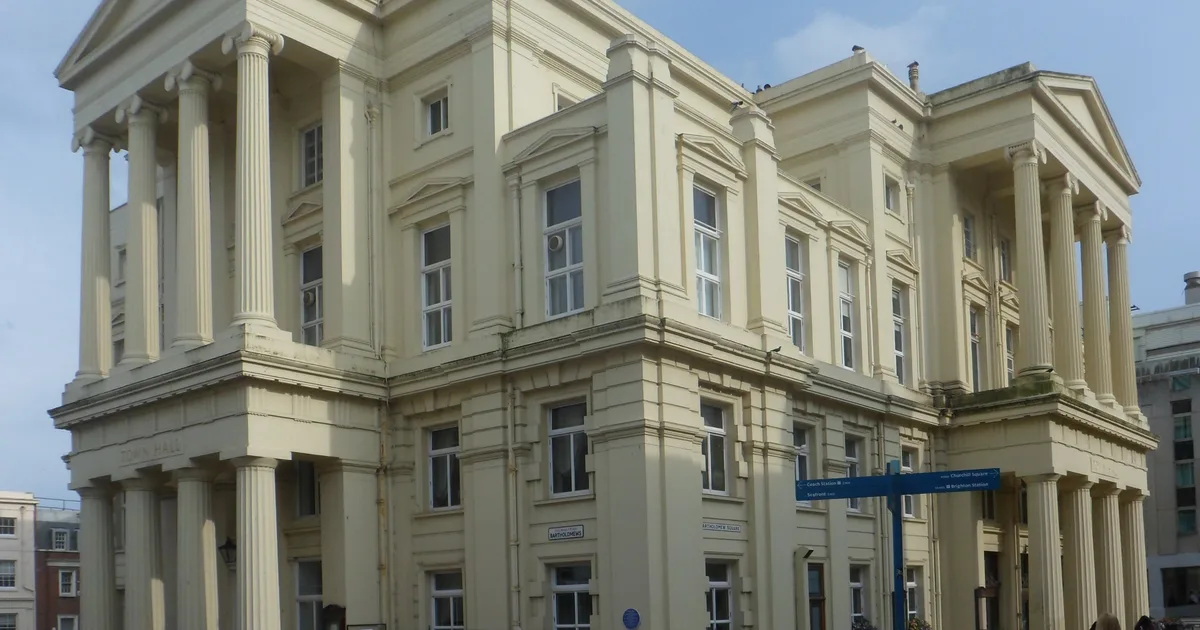 Brighton Town Hall, Bartholomew Square, Brighton.
