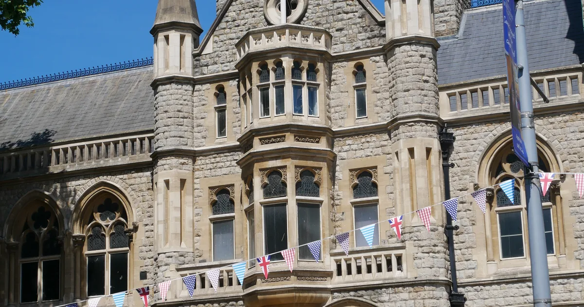 Ealing Town Hall, the London Borough of Ealing's headquarters building.