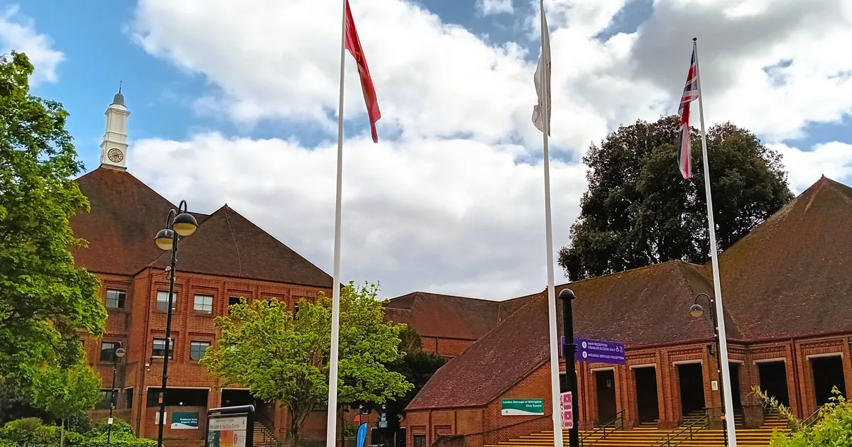 Hillingdon Civic Centre, the London Borough of Hillingdon's town hall.